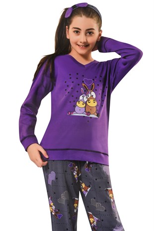 Erdem Kız Çocuk Pijama Takımı